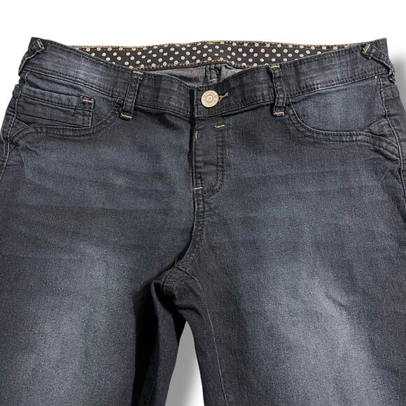 Rue21 Womens Jeggings Denim Blue Jeans Dark Wash Skinny Stretch 33 in Waist - Picture 2 of 8